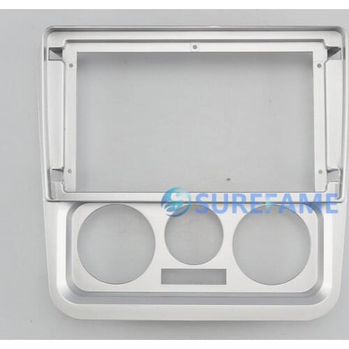 9 inch Car Fascia Radio Panel for Geely CK 2008-2013 Dash Kit Install Facia Console Bezel 9inch Plate Trim Adapter Cover