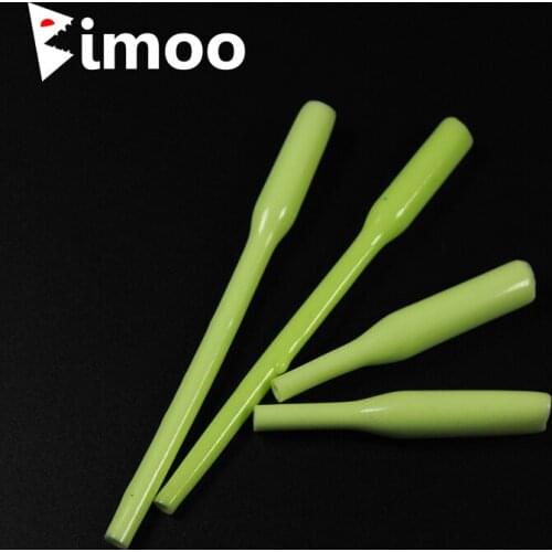 Bimoo 20pcs Super Bright Luminous Sleeve 5cm 9cm Attract Fish and Save Your Rod Tip Fishing Tackle