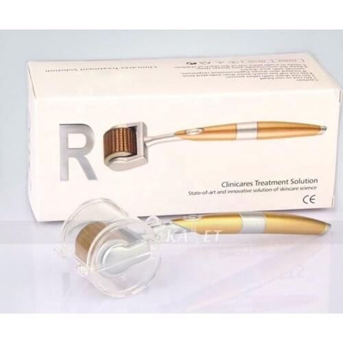CE Approved Titanium Derma Roller 192 Needles for Face Care Hair-loss Treatment Micro Needles Home Use