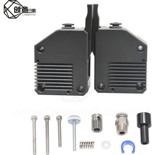 All Metal BMG Extruder Right Cloned Btech Bowden Extruder Dual Drive Extruder For D9 CR-10 Ender 3 Pro 3dprinter