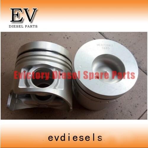 For Mitsubishi Truck 6D16 6D16T piston ME072062 include piston pin and clip