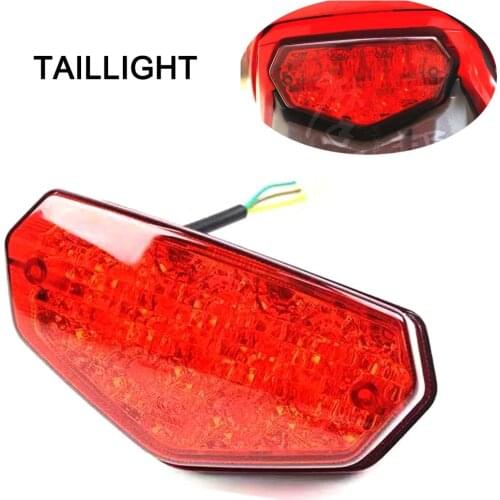 For Colt 50 Motorcycle LED Brake Stop Tail Light Signal Indicators For WK Colt 50