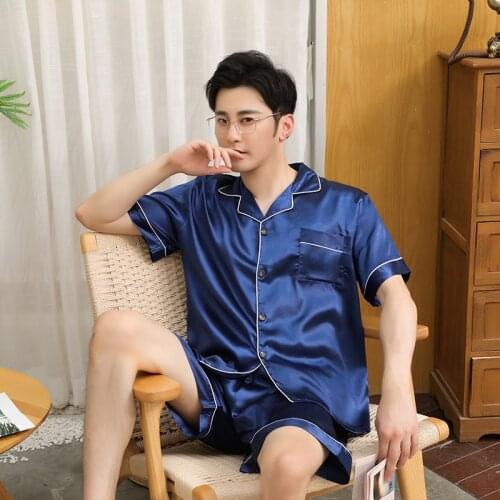 Летние мужские пижамы Hzoioys China At AliExpress