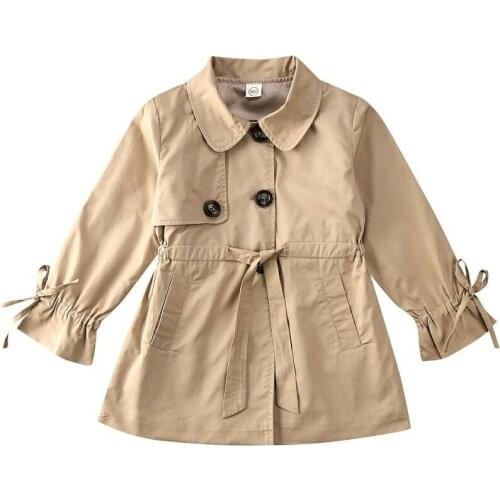 Meihuida Trench Coats For Girls
