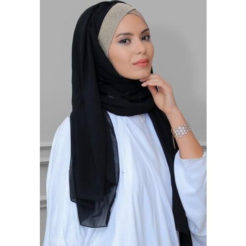 Muslim Women Hijab Cotton Underscarf Stretch Hijab Turban Headwrap Underscarf Cap Shawl Islamic Scarf Inner Hijab Bonnet