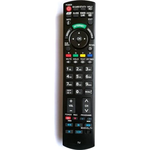 New N2QAYB000659 For Panasonic LCD LED 3D TV BD DVD TX-P42VT30 TX-P50U10E TX-L32S10B TV Remote control