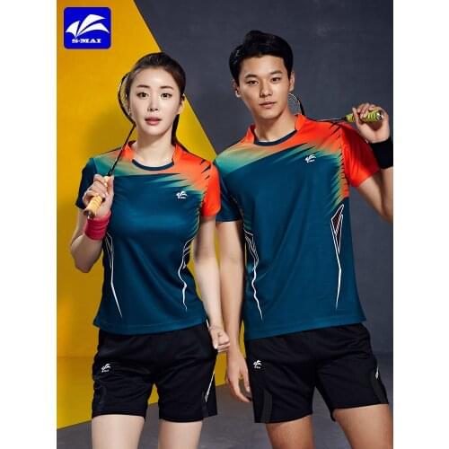 Original sport top t-shirt shorts jersey sports clothing sportswear badminton clothing for men women quick dry