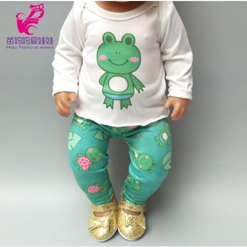 Doll Dress for 17 Inch 43cm Baby Doll Pink Dress Clothes for 18 Inch America Girls Doll Dress Dropshipping