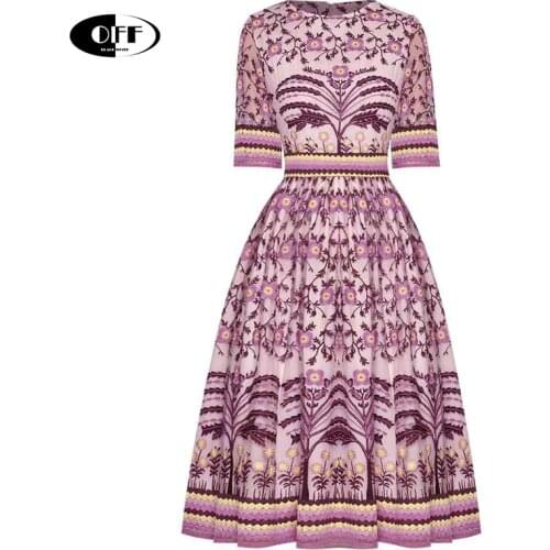 French chic summer fashion embroidery midi-long dresses women short sleeve elegant floral party night dress festival clothing ZA