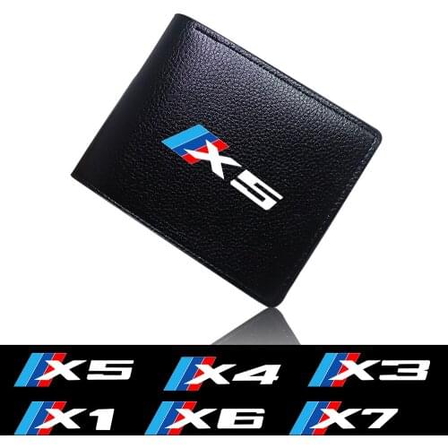 Car leather Card package for BMW X1 X3 X4 X5 X6 G01 F15 F16 F49 F86 F85 G05 G08 F48 F25 F26 E84 E83 E71 E70 E72 car accessories
