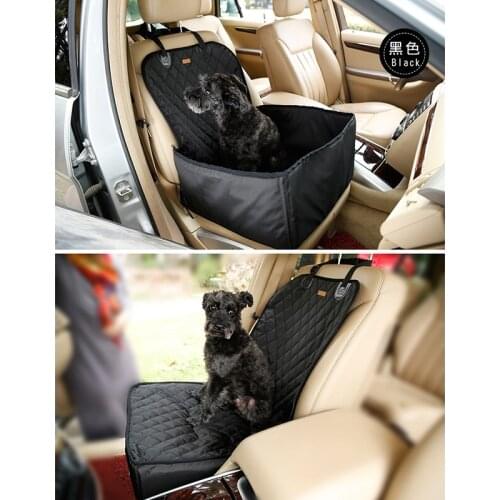 Universal Car Backseat Protector Mat Car Dog Seat Cover Dog Carriers Waterproof Copilot Pet Car Hammock For Small Dogs / Cats