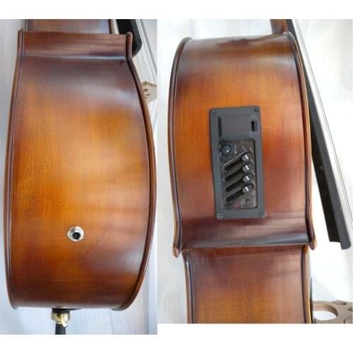 Cello 4/4 New Electric Acoustic Cello Nice Sound Solid wood 5 string #1