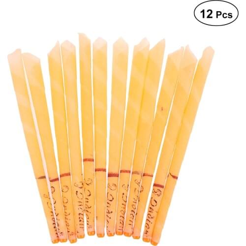 12Pcs Ear Beeswax Flared Aroma Indian Ear Candles Natural Wax Healthy Care Natural Wax Ear Wax Remover Beauty Salon Ear Wax