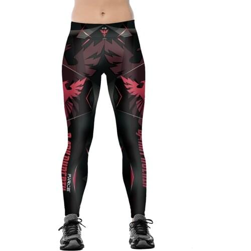 3D PRINT WOMEN LEGGINGS HIGH WAIST LEGGING DARK PHOENIX STYLE PRINTED WOMEN PANTS SLIM FITNESS LEGGINS