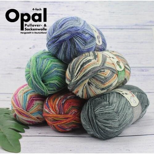 1*100g ball Opal Lieblingsfarben Sock Yarn 75% wool, 25% polyamide/ Nylon socks knitting yarn