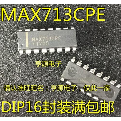 100% New&original MAX713 MAX713CPE MAX713EPE DIP16