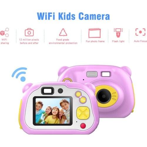 2 Inch WIFI Kids Camera Children Birthday Gift Portable Digital Camera