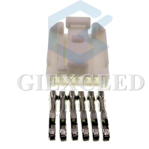 2 Sets 6 Pin Automotive Car Plug Wiring Cable Harness Female Socket For Auto Motorcycle