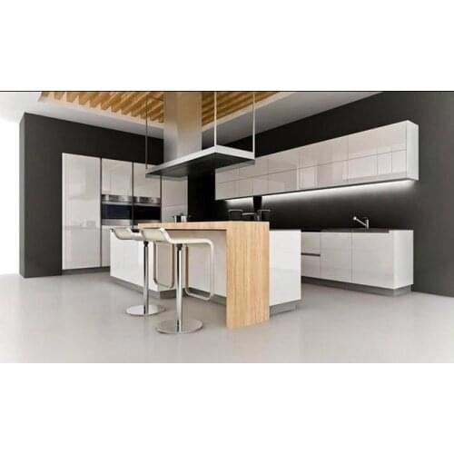 2017 high gloss lacquer kitchen cabinets modern design 2pac kitchen furnitures