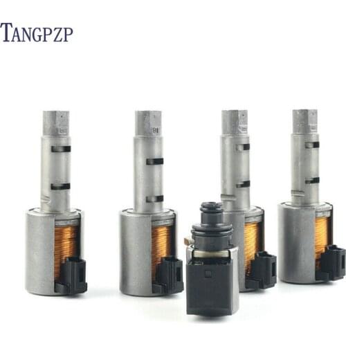 5PCS OEM RE0F11A JF015E CVT7 Transmission Valve Solenoid Suit For Nissan Sentra Versa