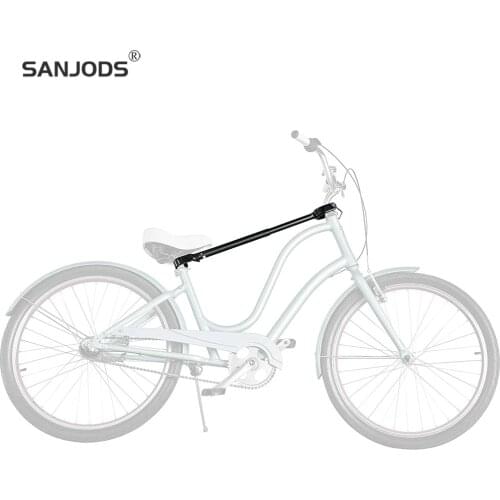 SANJODS Bicycle Top Tube Adapter Tension Bar Bicycle Cross-Bar Adaptor Easy Installation Bike Carrier Accessories Bike Tools