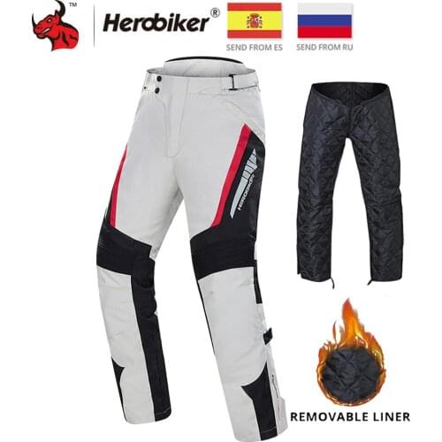 Motorcycle Pants Waterproof Motocross Pants Men Women Moto Protection Moto Pants Motorcycle Riding Trousers Pantalon