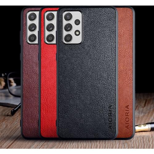 Case for Samsung Galaxy A52 A72 A42 A32 5G funda luxury Vintage Leather coque soft cover for samsung galaxy a52 a72 case capa