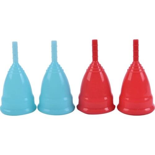 Hot Sell menstrual cup for women feminine hygiene product silicone vagina use small or big size anner cup