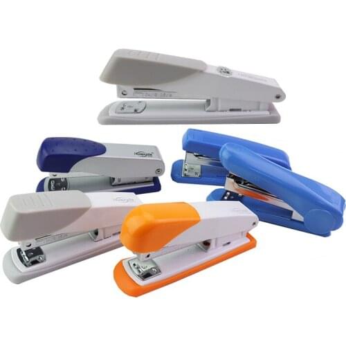 Huapuda Manual Metal Standard Stapler Hand Operated Stapler Staple Labor-saving/Effortless School/Home/Office Stapler Stationery