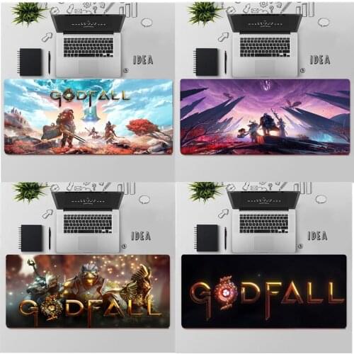 Gaming Mouse Pad Large Mouse Pad PC Gamer Computer Mouse Mat Big Mousepad Keyboard Desk Mat XXL Laptop Carpet Godfall Mause Pad