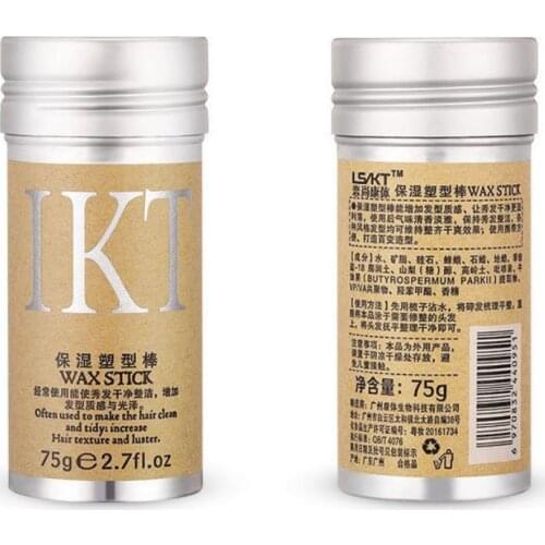 Hair Wax Finishing Cream Professional Hair Styling Stick Not Greasy Rapid Short