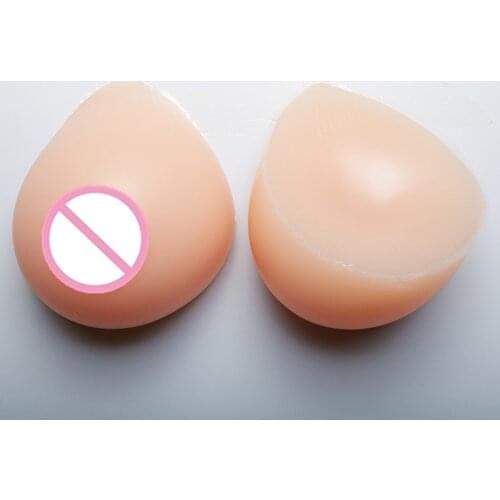 Left Right Silicone Breast 500g/pair A cup Silicone Breast Forms Silicone Boobs False Breasts Artificial Breast