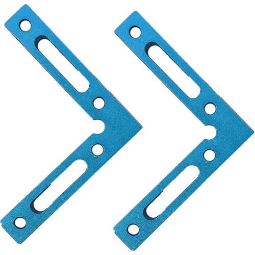 Right Angle Positioning Ruler Aluminum Alloy Clamping Square Corner L-Shaped Stainless Fixing Fixture Positioning Clamping Tools