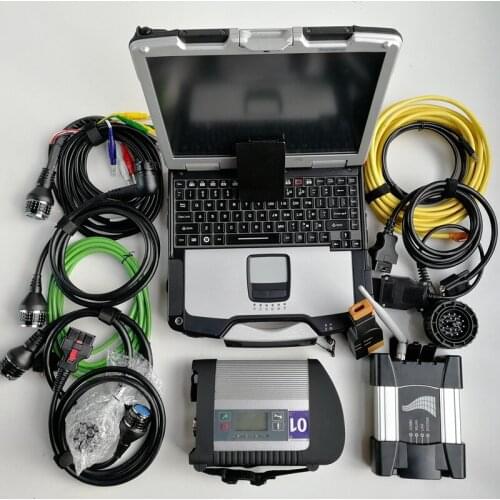 Mb Star C4 and Wifi Icom Next with 2 software installed well on 1TB New SSD and Used Laptop CF-30 for Auto Diagnose