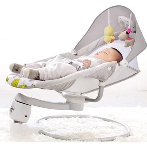 Newborn Gift Multi-function Music Electric Swing American Baby Comfort Shake Chair BB Cradle Baby Swing Chair