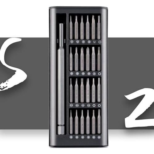 25 In 1Screwdriver Set Precision Magnetic Screw Driver Bits Kit Portable Home PC Smart Phone Computer Repair Hand Tools