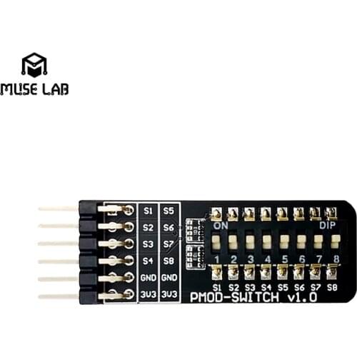 PMOD-SWITCH Expansion Board ICESugar FPGA Expansion Module Standard PMOD Interface 8 bit DIP Switch