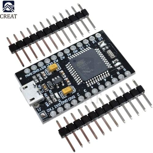 Strong Series Pro Micro ATmega32U4 3.3V 8MHz Module USB Controller Board For Arduino Nano With The Bootloader ATMEGA32U4-AU