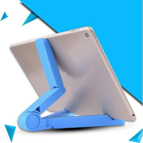 Foldable Tablet Holder Desktop Big Phone Holder Stand Bracket Mount Adjustable for iPad Tablet Mobile Phone 7-10 Inch