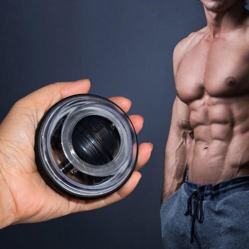 EDC LED Wrist Ball Trainer Gyroscope Strengthener Gyro Power Ball Arm Exerciser Exercise Machine Gym Fitness Equipment