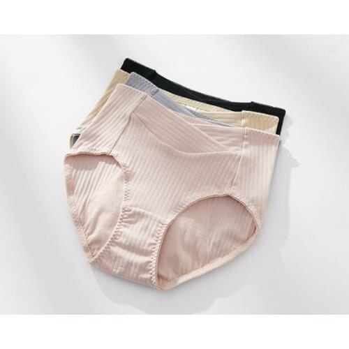 4pcs/lot NEW Quality Lace Leak Proof Menstrual Period Panties Women Physiological Lengthen High Waist Briefs Cotton Plus Size