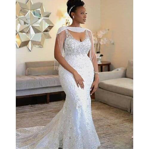 UVRCOS Mermaid Silhouette Wedding Dresses