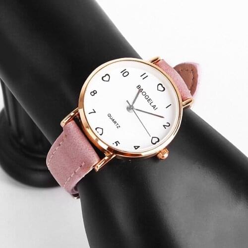 Women Watches Simple Fashion Casual Small Dial Watch Sweet Leather Strap Hook Buckle Outdoor Sports Wrist Clock Reloj Mujer
