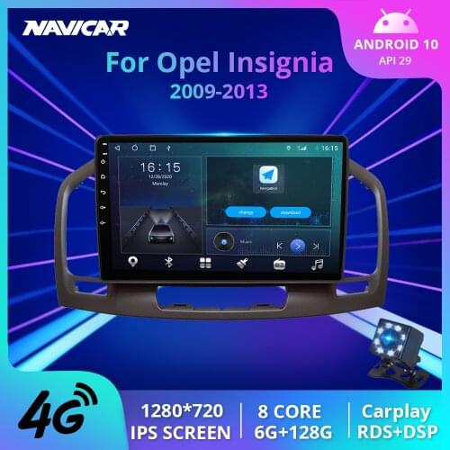2din Android 10 Car Radio For Buick Regal For Opel Insignia 2009-2013 Car Multimedia Video Player GPS Navigation Car DVD Player