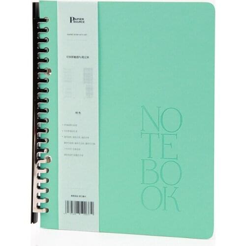 A5 Spiral Binder Diary Notebook Journal School Office Refillable Planner Notebook 64 Sheets Dot Grid Bullet Journals Notebook