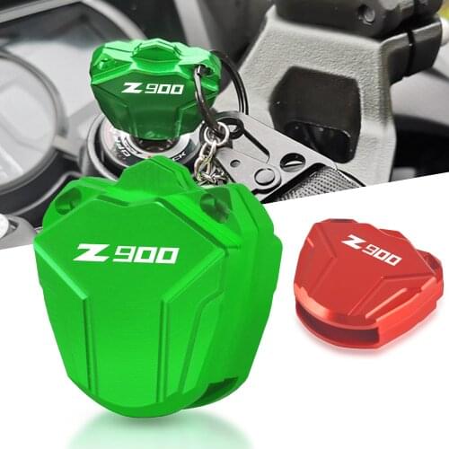 Motorcycle Z 900 Accessorie CNC ABS (Key Without Chip Cover) Key Case Cover Shell FOR KAWASAKI Z900 ABS 2015 2016 2017 2018 2019