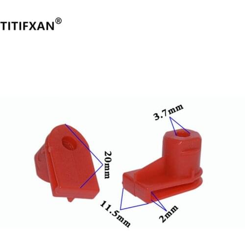 For Opel Front and Rear Bumper Car Headlight Screw Nut Plastic Fasteners Clips 10PCS