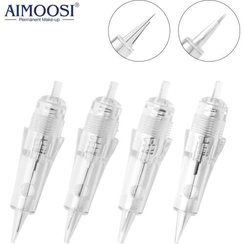 15pcs/lot Needle Cartridge for Aimoosi A5 Digital Tattoo Machine Permanent makeup- 1R,3R,5R,5F,7F,v9,v12,9meso,Nano to choose