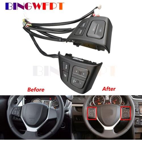 For Suzuki Vitara Steering Wheel Control Switch Button Audio Volume Switch