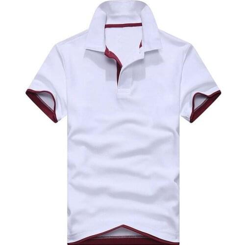 Summer Plus Size S-3XL Brand New Mens Polo Shirt High Quality Men Cotton Short Sleeve shirt Brands jerseys Men polo Shirts L996